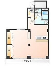 間取図画像 ワンルーム
