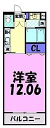 間取図画像 1K