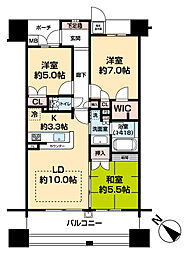 センティア港エルグレース 3LDKの間取図画像