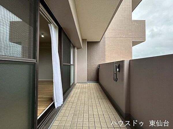 バルコニーを拡大表示