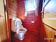 水洗トイレ完備！衛生的です♪