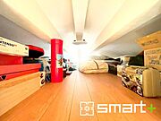 ～空間を生かしたロフト収納～ ・お部屋の空間を生かして、7.2帖分のスペースのロフトを採用しました。   