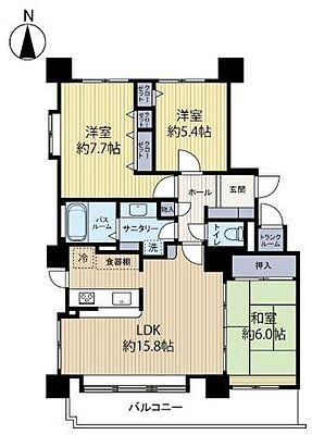 間取り ダイアパレス大通西 3階/-