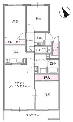 間取り ロピア稲積公園II 1階/-