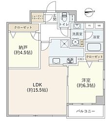 間取図画像 1SLDK