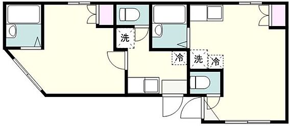1階間取図