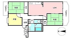 間取図画像 3LDK