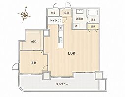 ライオンズマンション北22条 1SLDKの間取図画像