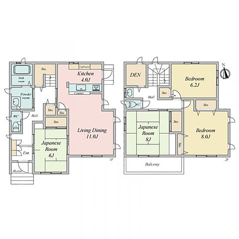 間取り 武蔵村山市大南3丁目
