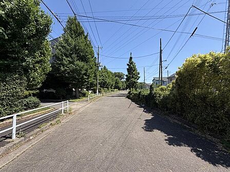 前面道路を含めた写真