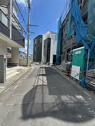 前面道路含む現...