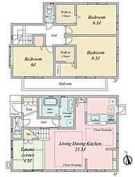 柏市小青田2丁目 中古戸建