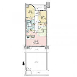 間取図画像 2SLDK
