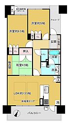 ネバーランド江坂江の木町 3LDKの間取図画像