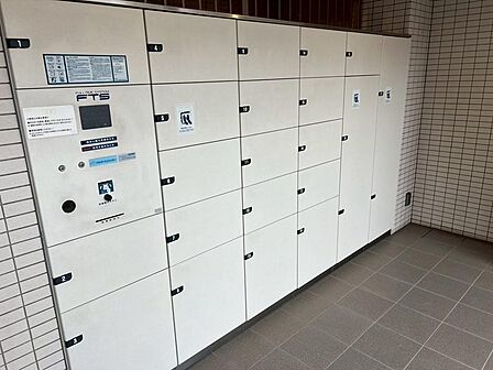 宅配ボックスがあるので再配達の煩わしさがなくなります！