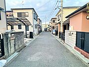 幅員約4ｍで広々とした前面道路です♪