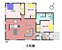 間取り：５号棟　3,380万円
