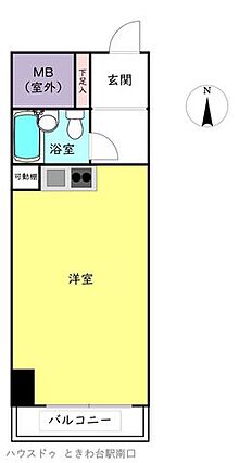 南向きバルコニ...