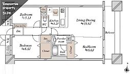 間取図画像 3LDK
