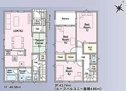 さいたま市岩槻区仲町第4 4号棟 全5