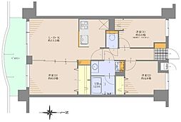 ライオンズマンション大宮日進町 3LDKの間取図画像