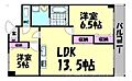 アンシャンテハシノ2階5.6万円
