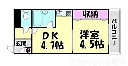りんくうりんくす 1DKの間取図画像