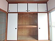 大きな押入で収納ばっちり☆