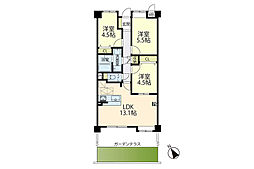 間取図画像 3LDK