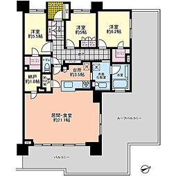 間取図画像 3SLDK