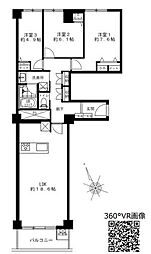 ガーデンハウス 3LDKの間取図画像