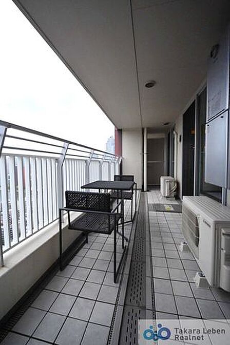 風通しが良く、お洗濯物も早く乾きそうです。毎日のお洗濯が楽しみになりそうです。