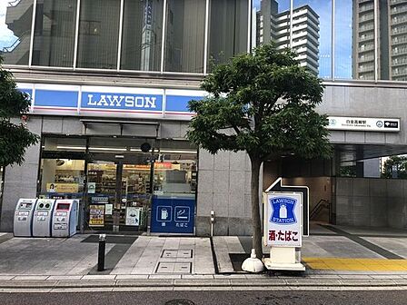 ローソン白金高輪駅前店 徒歩2分。 150m