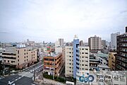 住戸からの眺望。風通しが良く、お洗濯物も早く乾きそうです。毎日のお洗濯が楽しみになりそうです。