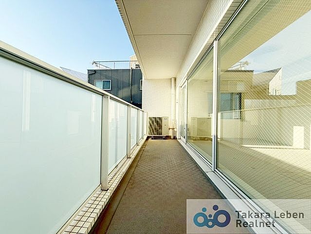 バルコニー パークハウス広尾 3階/-