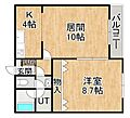 あかつきニュータウンA1階4.4万円