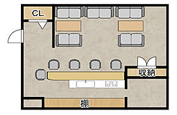 NCオビヒロ館の間取図画像