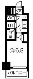 プレサンス新栄リベラ 1Kの間取図画像