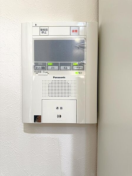 カラーTVモニター付きインターホン