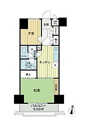 ライオンズプラザ池尻大橋 2Kの間取図画像