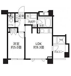 クリオ渋谷ラモード 1LDKの間取図画像