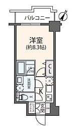 渋谷区代々木1丁目マンション 1Kの間取図画像