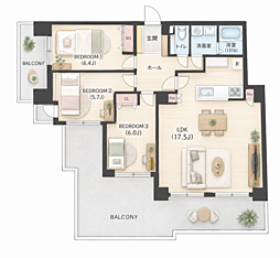 サカエ新宿余丁町マンション