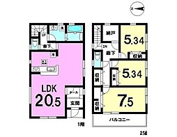 新築  リーブルガーデン綾部市上延町前田1号