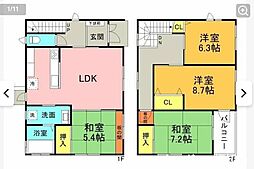 福知山市 砂子町  中古戸建て2550万