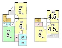 中古戸建　四日市市東日野2丁目　5DK