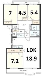 間取図画像 4LDK