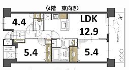 間取図画像 2SLDK