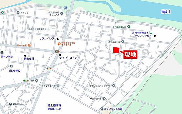 地図を拡大表示