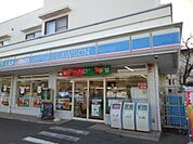コンビニ「ローソン長野富竹店まで363m」